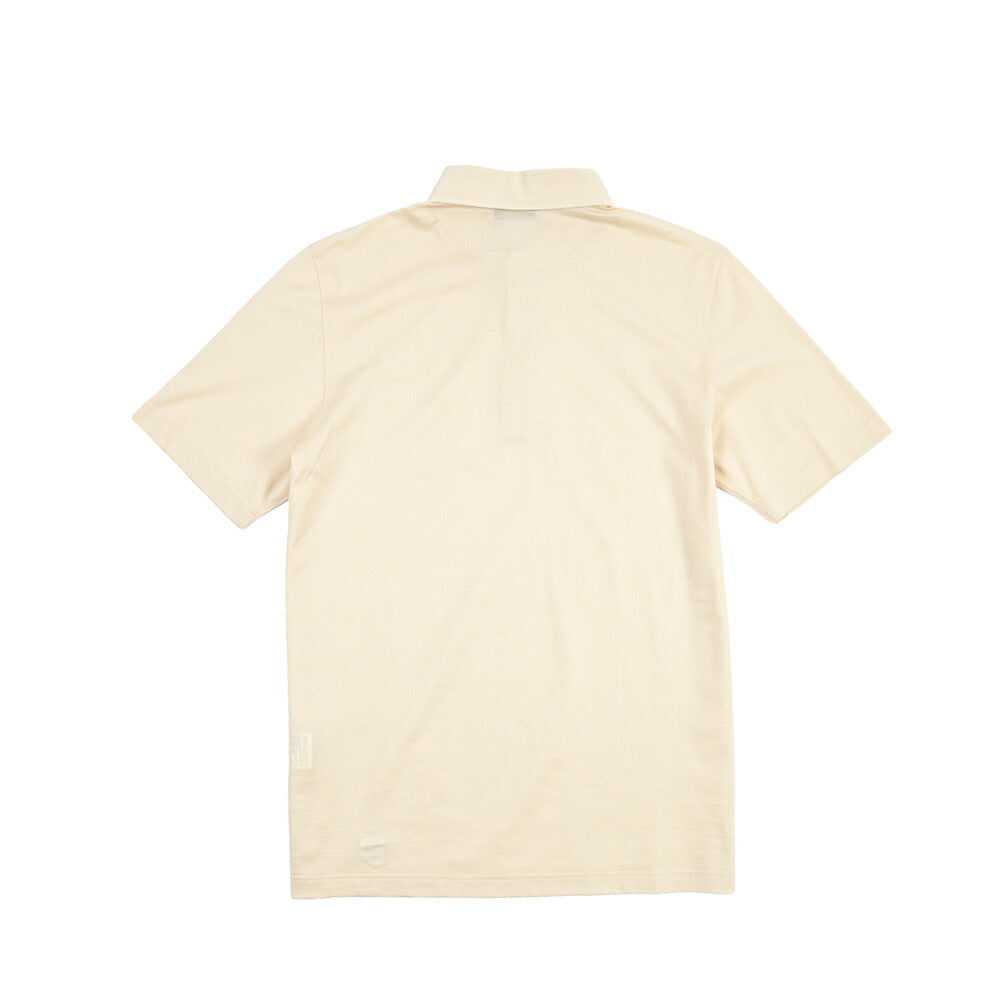 GRAN SASSO コットン100% 半袖鹿の子ポロシャツ