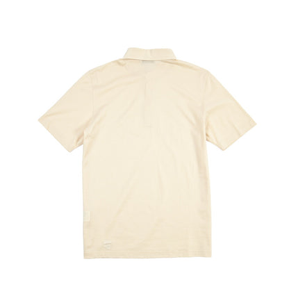 GRAN SASSO コットン100% 半袖鹿の子ポロシャツ