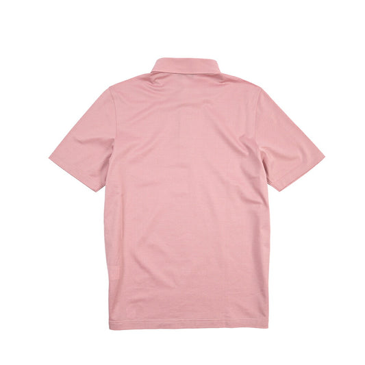 GRAN SASSO コットン100% 半袖鹿の子ポロシャツ