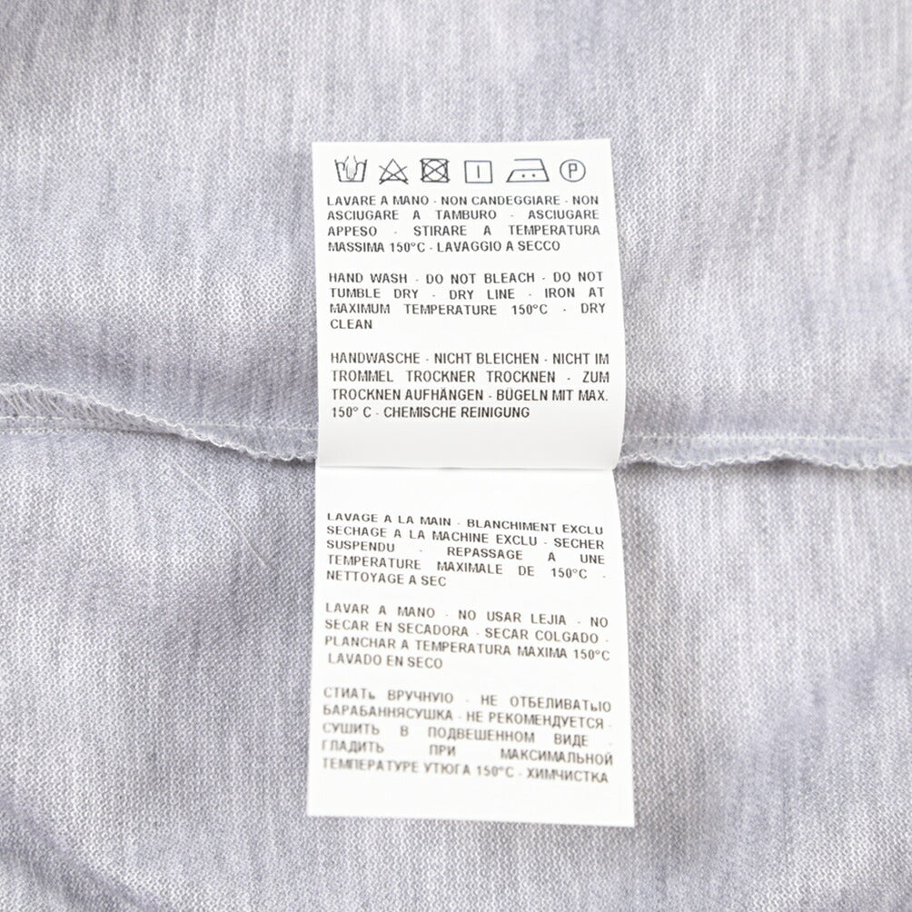 GRAN SASSO コットン100% 半袖鹿の子ポロシャツ