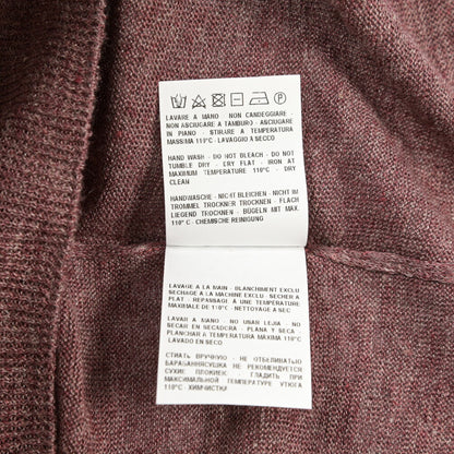GRAN SASSO リネン100% クルーネック半袖ニットTシャツ