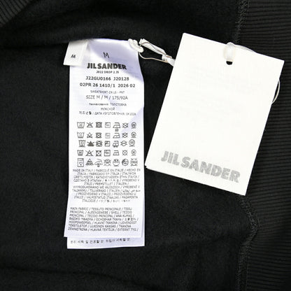 26-27AW JIL SANDER コットン100% 裏起毛スウェットシャツ / RELAX FIT