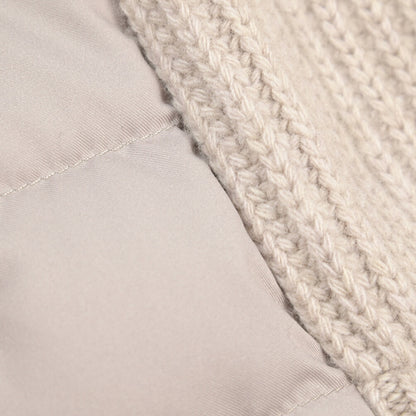 26-27AW HERNO 異素材コンビ 中綿入り ハイブリッドジャケット