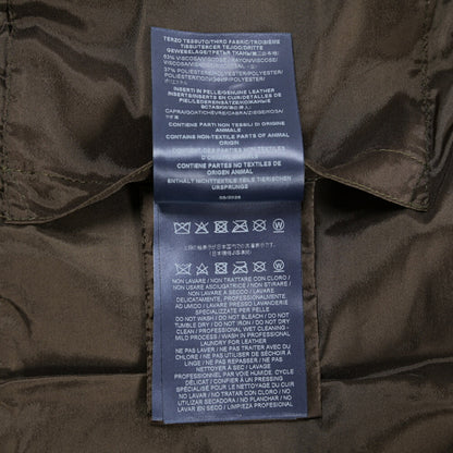 26-27AW HERNO 異素材コンビ 中綿入り ハイブリッドジャケット
