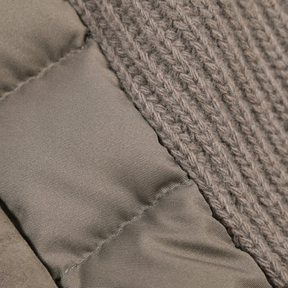 26-27AW HERNO 異素材コンビ 中綿入り ハイブリッドジャケット