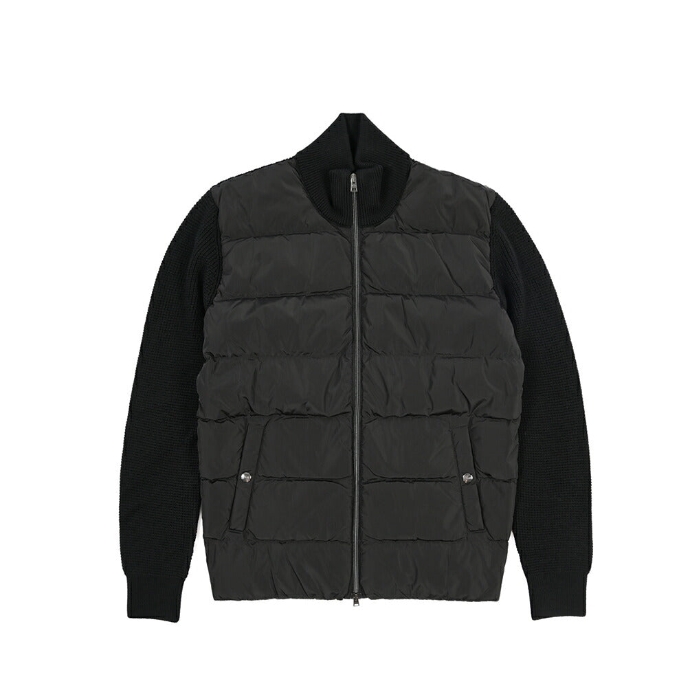 26-27AW HERNO 異素材コンビ ボンバージャケット / REGULAR FIT