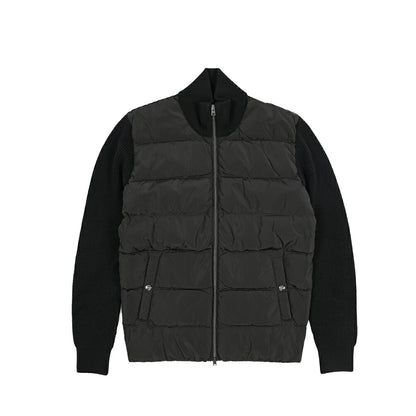 26-27AW HERNO 異素材コンビ ボンバージャケット / REGULAR FIT