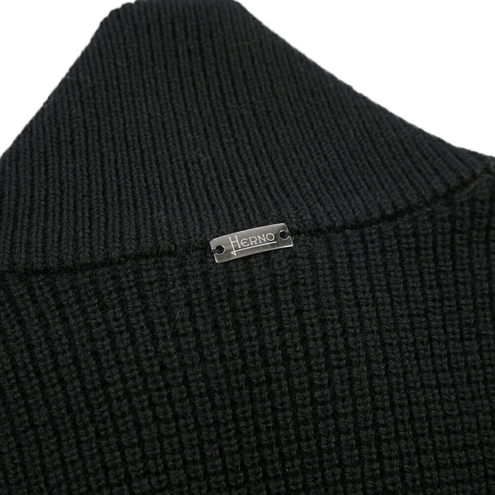 26-27AW HERNO 異素材コンビ ボンバージャケット / REGULAR FIT