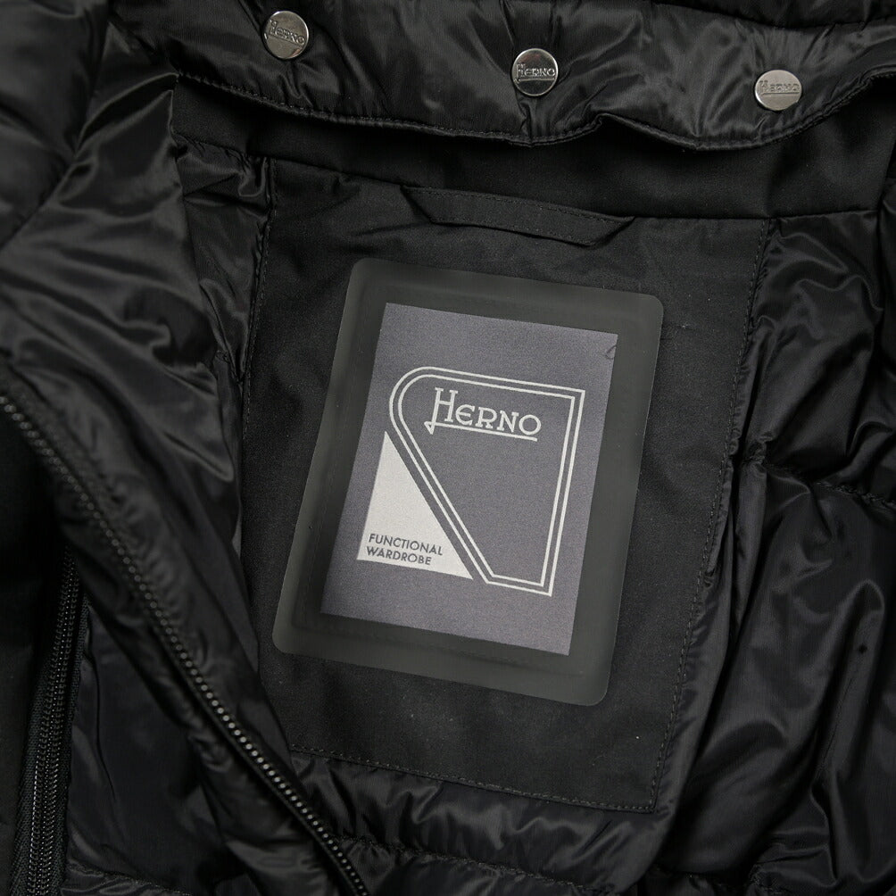 26-27AW HERNO “FUNCTIONAL WARDROBE” PRO-METEO 2レイヤー フード付きダウンコート / RELAX FIT / レディース