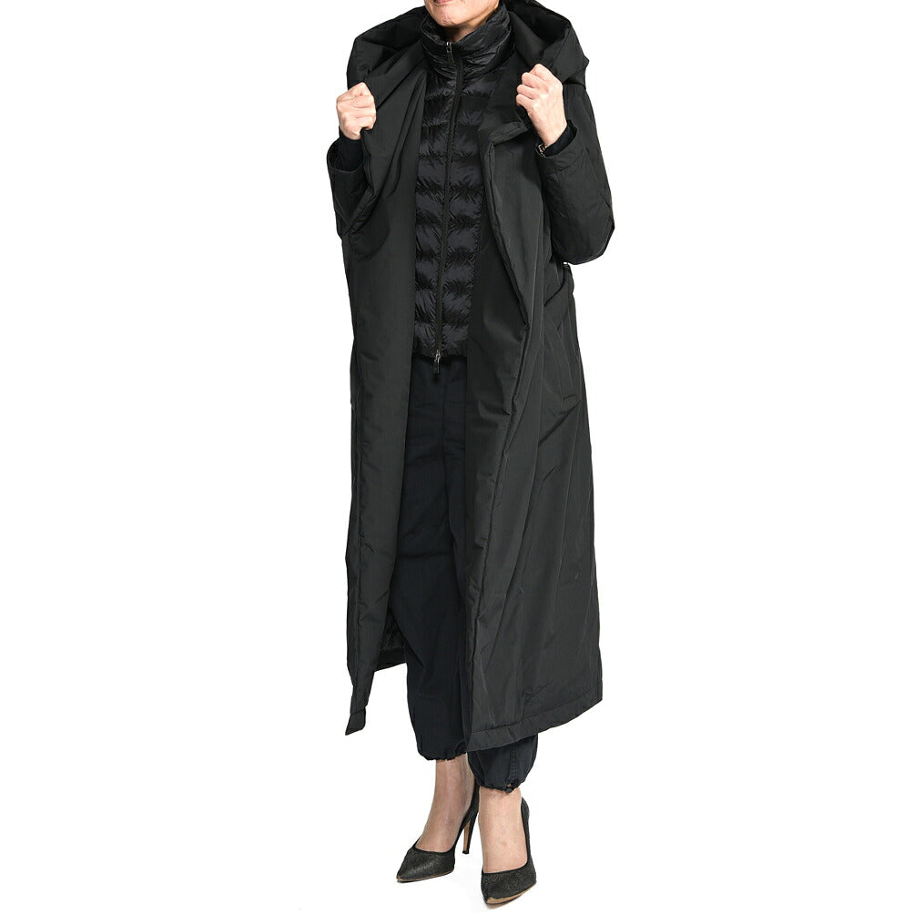26-27AW HERNO “FUNCTIONAL WARDROBE” PRO-METEO 2レイヤー フード付きダウンコート / RELAX FIT / レディース