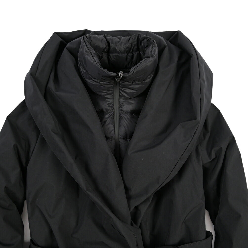 26-27AW HERNO “FUNCTIONAL WARDROBE” PRO-METEO 2レイヤー フード付きダウンコート / RELAX FIT / レディース