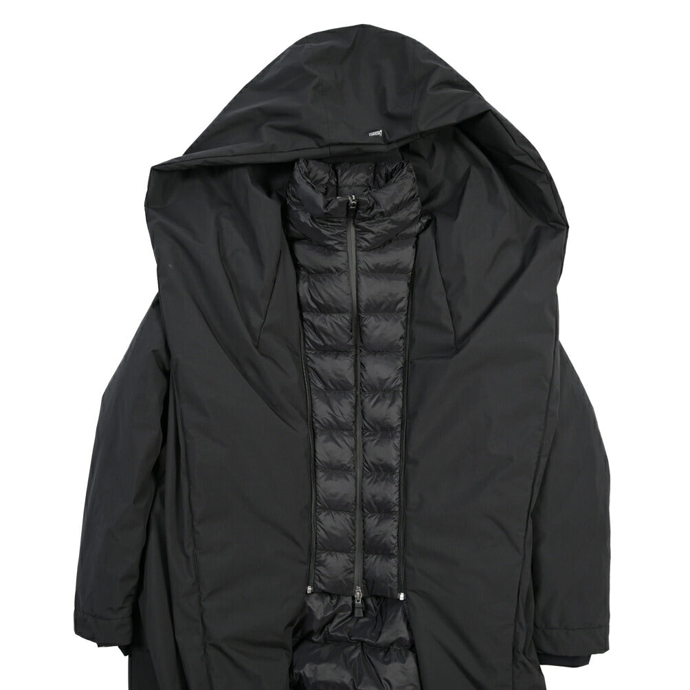26-27AW HERNO “FUNCTIONAL WARDROBE” PRO-METEO 2レイヤー フード付きダウンコート / RELAX FIT / レディース