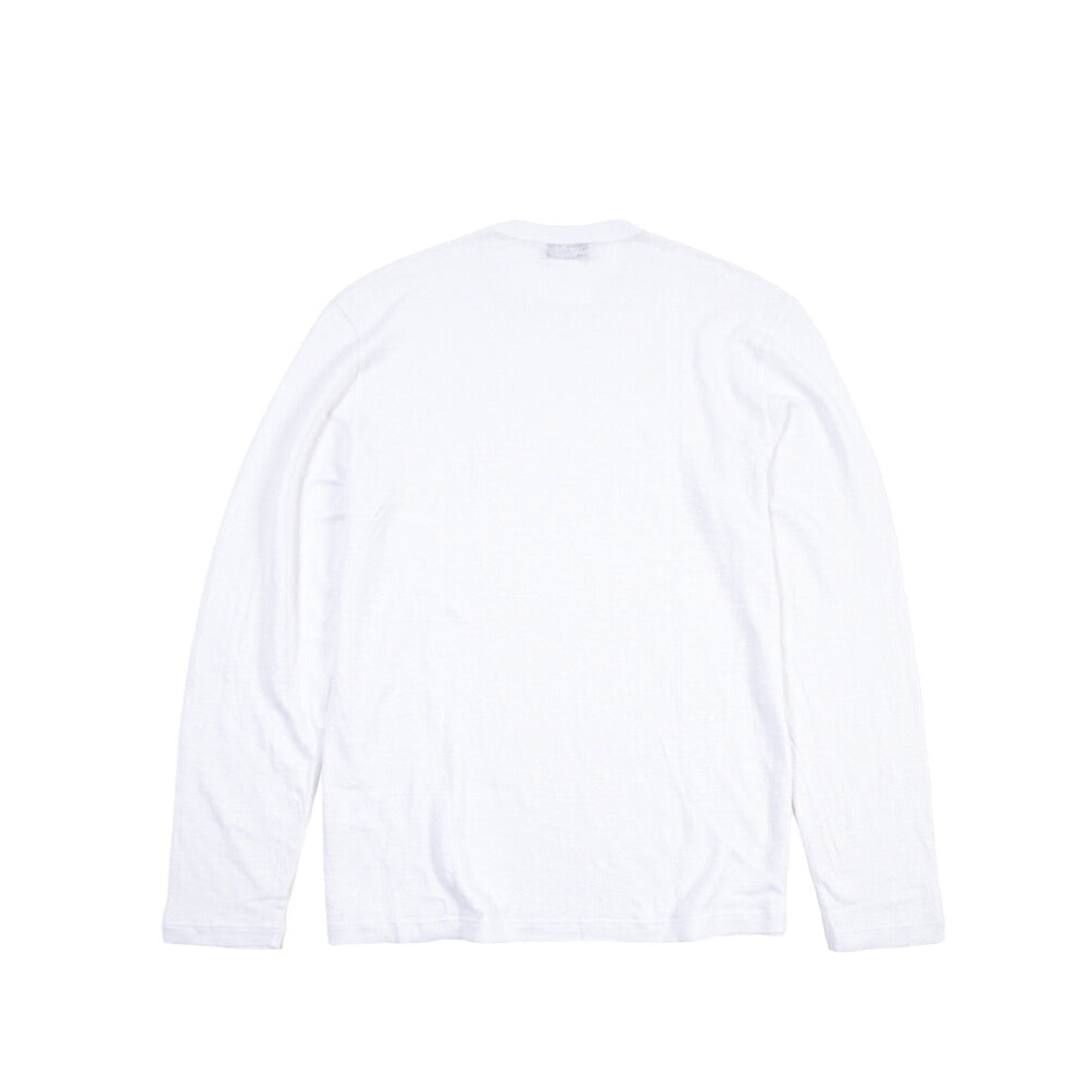 GRAN SASSO “LINO” リネン100% クルーネック長袖Tシャツ