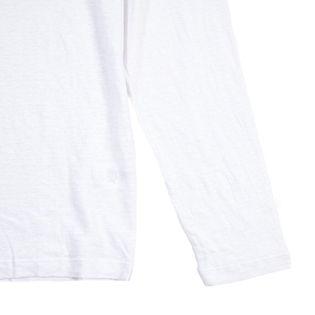 GRAN SASSO “LINO” リネン100% クルーネック長袖Tシャツ