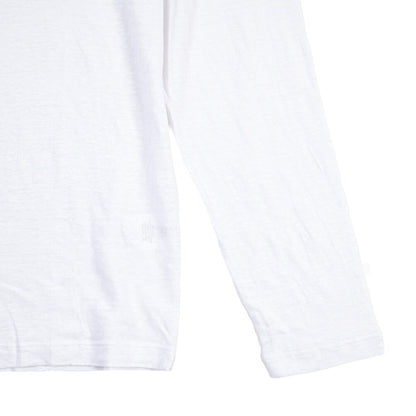 GRAN SASSO “LINO” リネン100% クルーネック長袖Tシャツ