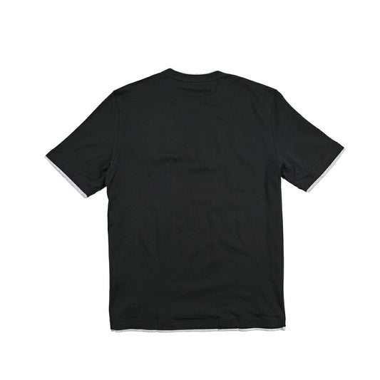 GRAN SASSO コットン100% クルーネック半袖Tシャツ