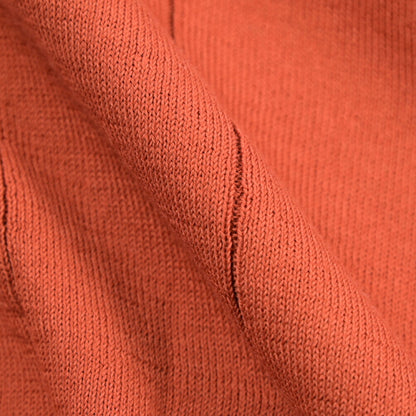 GRAN SASSO コットン100% スキッパーカラー半袖ニットポロシャツ
