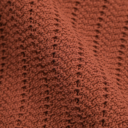 GRAN SASSO コットン100% スキッパーカラー半袖ニットポロシャツ