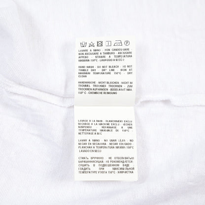 GRAN SASSO リネン100% スキッパーカラー半袖ニットポロシャツ