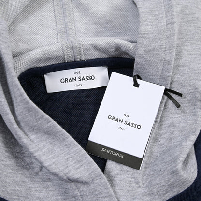 GRAN SASSO コットン 半袖パーカー