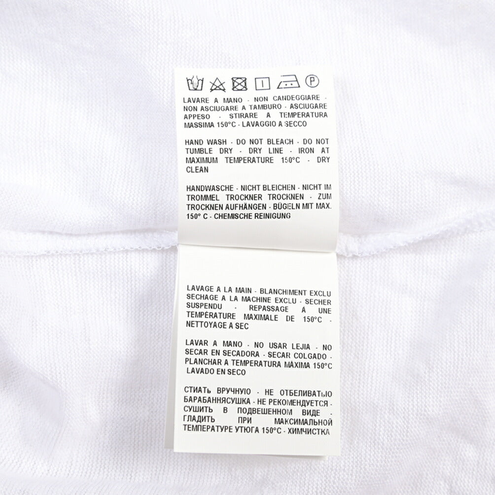 GRAN SASSO リネン100% クルーネック長袖Tシャツ