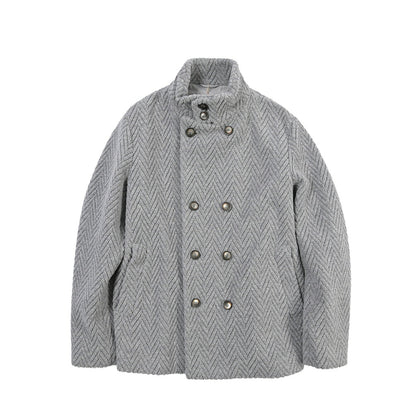 HERNO Resort  スタンドカラーダブルブレストコート