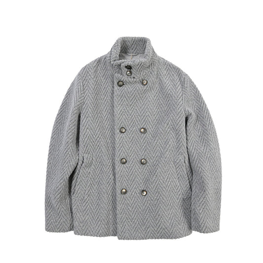 HERNO Resort  スタンドカラーダブルブレストコート