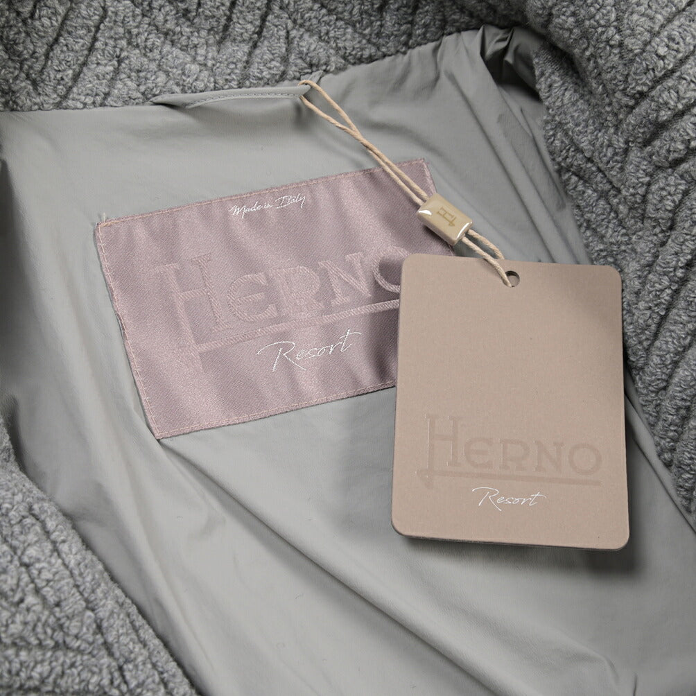 HERNO Resort  スタンドカラーダブルブレストコート
