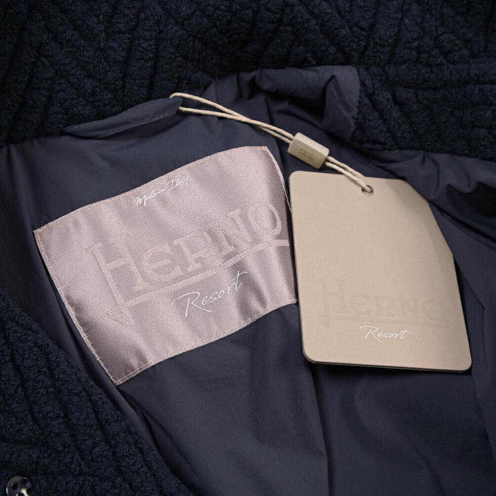 HERNO Resort  スタンドカラーダブルブレストコート