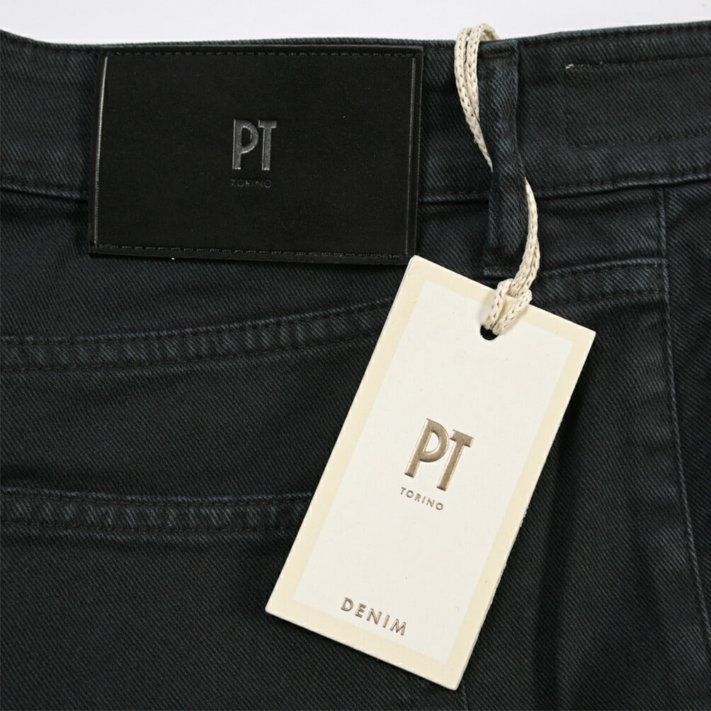 26-27AW PT TORINO DENIM “INDIE” リヨセル混ストレッチデニム テーパードジーンズ