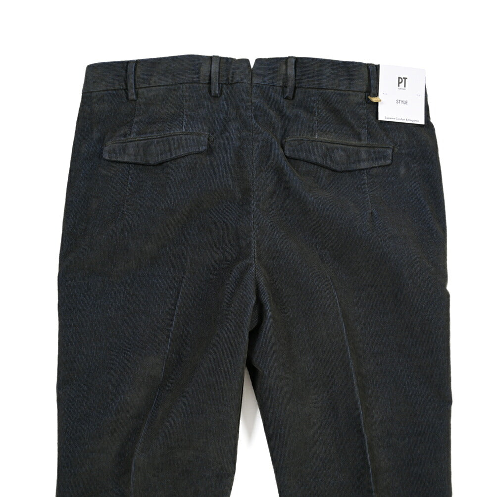 26-27AW PT TORINO “MASTER FIT” 細畝コーデュロイ テーパードパンツ