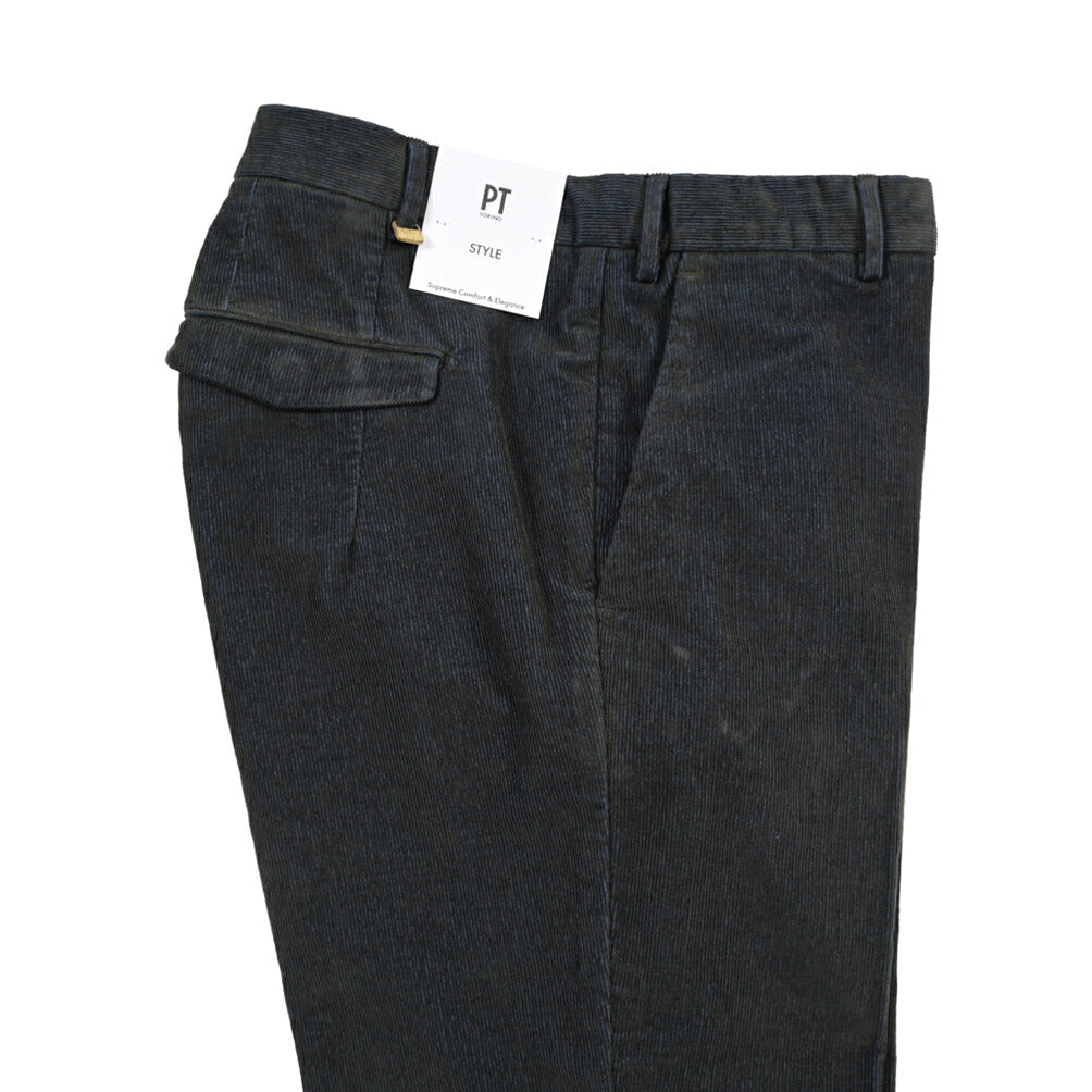 26-27AW PT TORINO “MASTER FIT” 細畝コーデュロイ テーパードパンツ