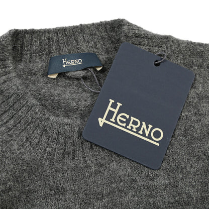 HERNO アルパカ混 ミドルゲージニットセーター