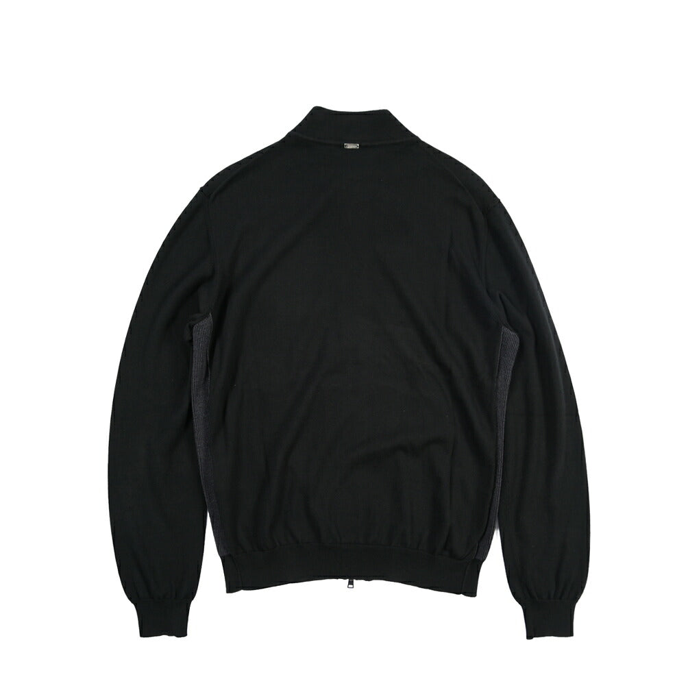 HERNO コットン100% ニットボンバージャケット
