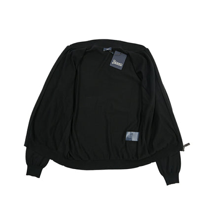 HERNO コットン100% ニットボンバージャケット