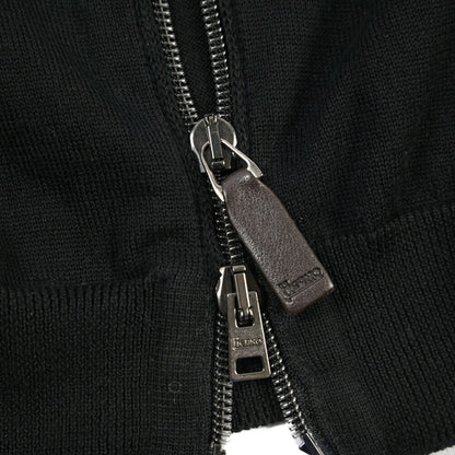 HERNO コットン100% ニットボンバージャケット