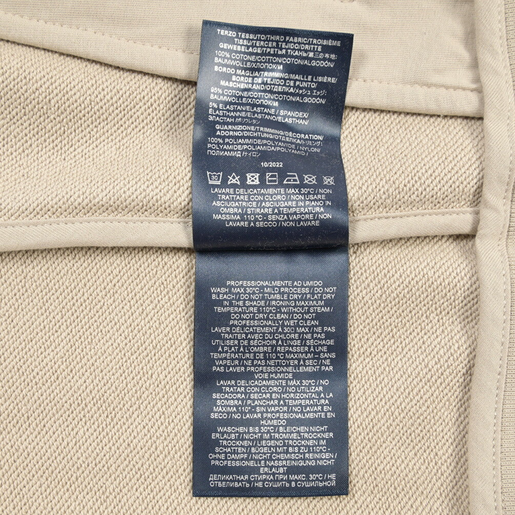 HERNO コットン100% スタンドカラージップアップブルゾン