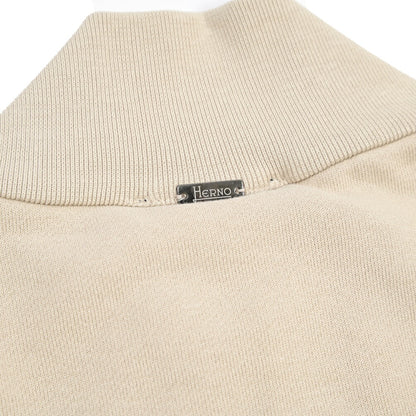 HERNO コットン100% スタンドカラージップアップブルゾン