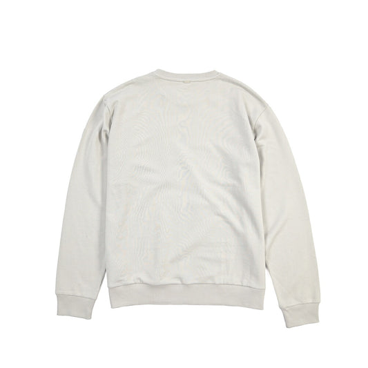 HERNO “Laminar” 異素材コンビ クルーネックスウェットシャツ