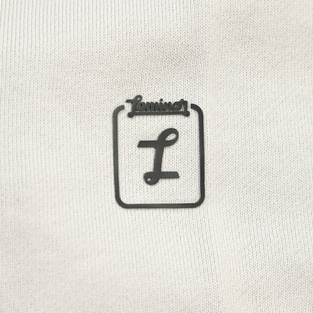 HERNO “Laminar” 異素材コンビ クルーネックスウェットシャツ