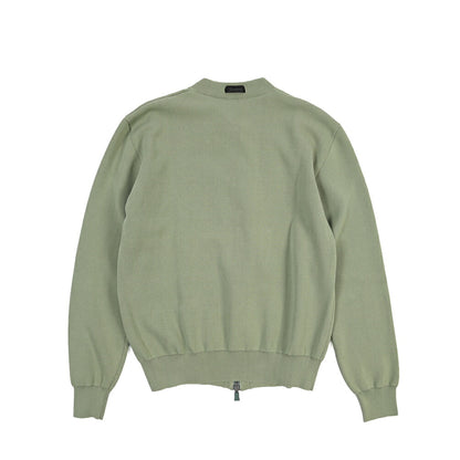 HERNO Laminar コットンニットジップカーディガン