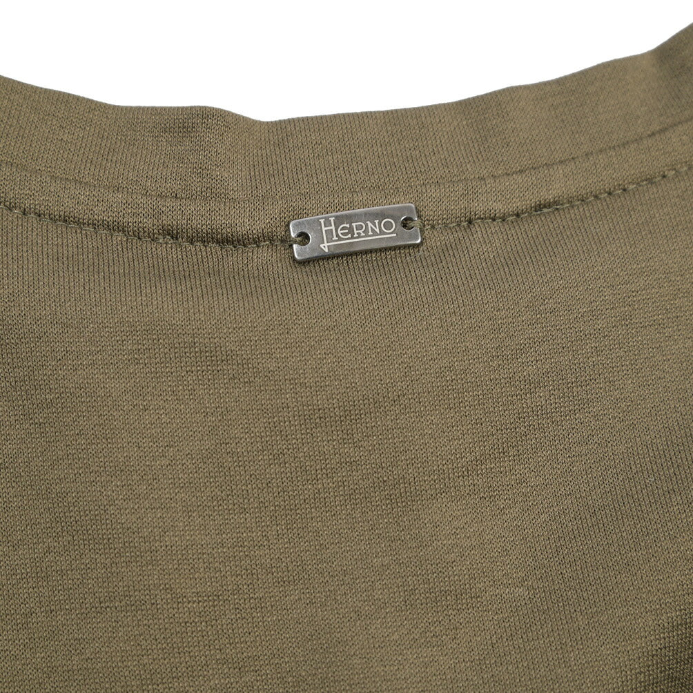 HERNO コットン100% クルーネックTシャツ