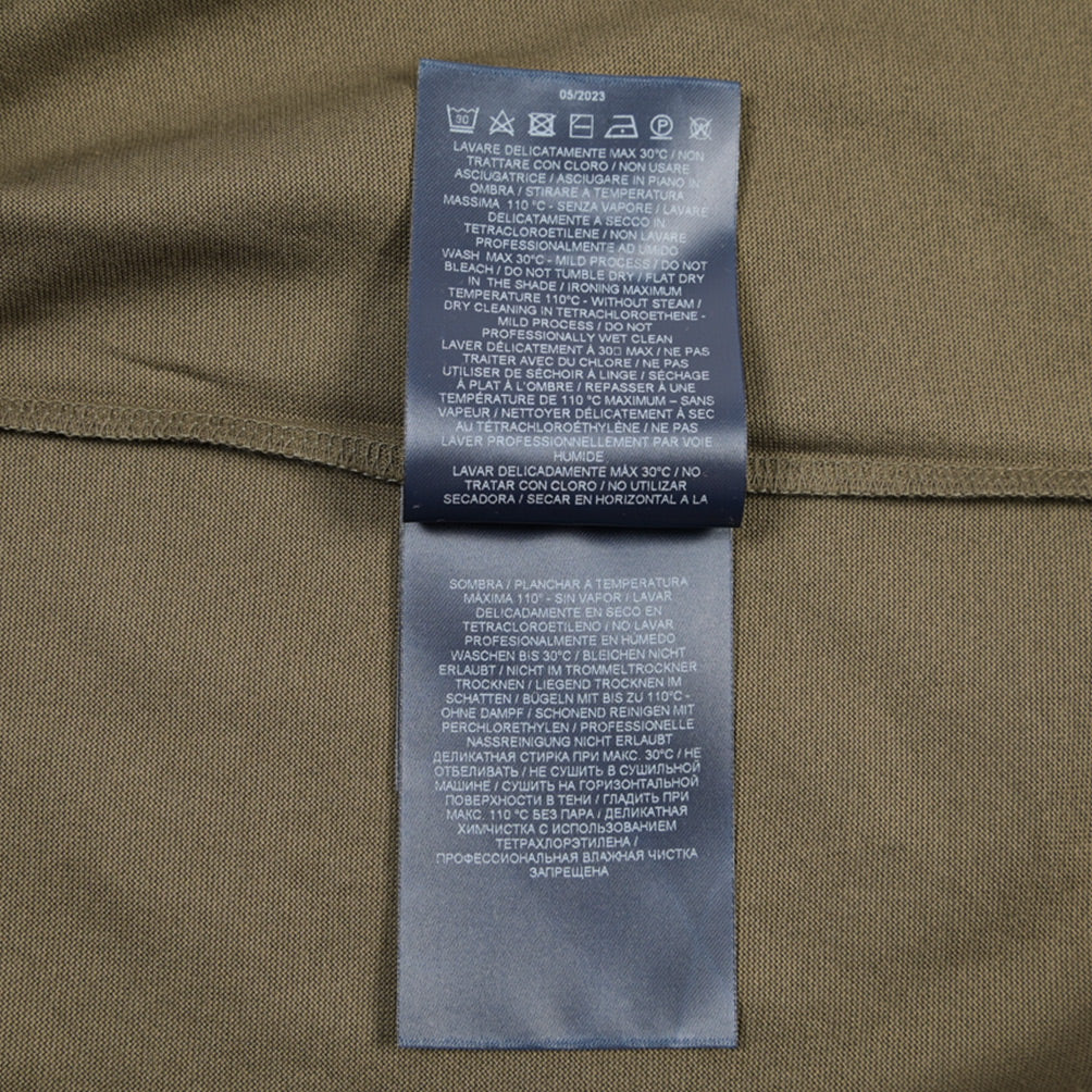 HERNO コットン100% クルーネックTシャツ