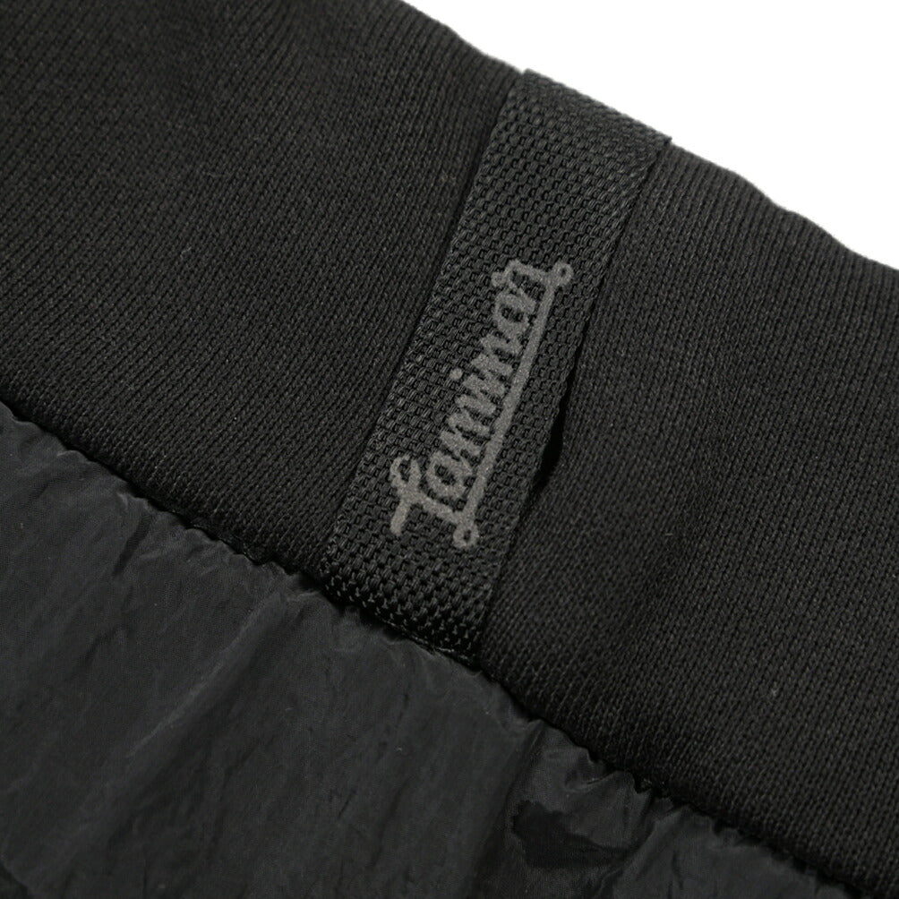 HERNO “Laminar” コットン100% 異素材コンビイージーパンツ