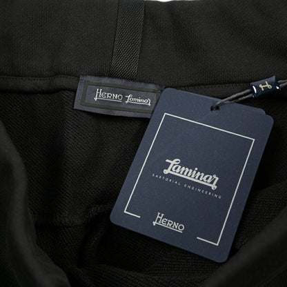 HERNO “Laminar” コットン100% 異素材コンビイージーパンツ