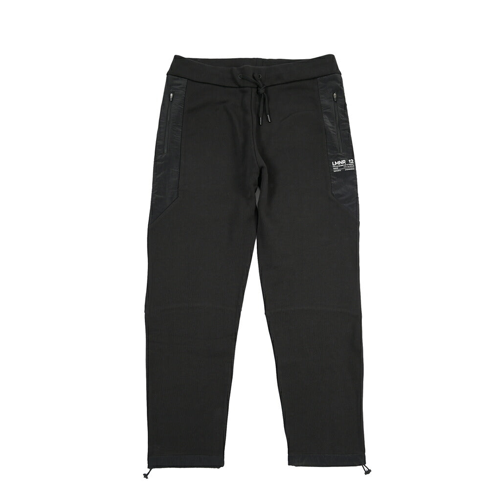 HERNO “Laminar” コットン100% 異素材コンビイージーパンツ
