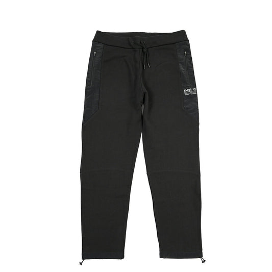 HERNO “Laminar” コットン100% 異素材コンビイージーパンツ