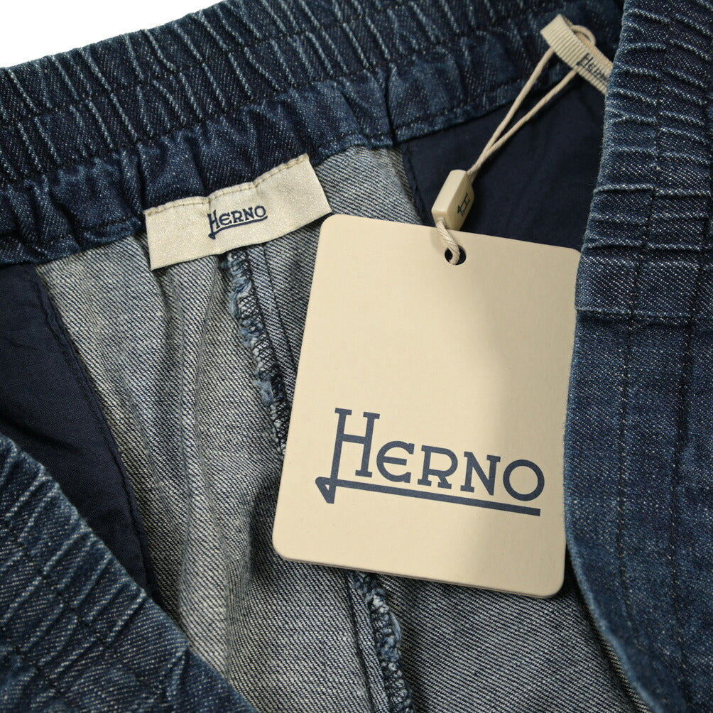 HERNO コットン100% ワンタックイージーパンツ / レディース