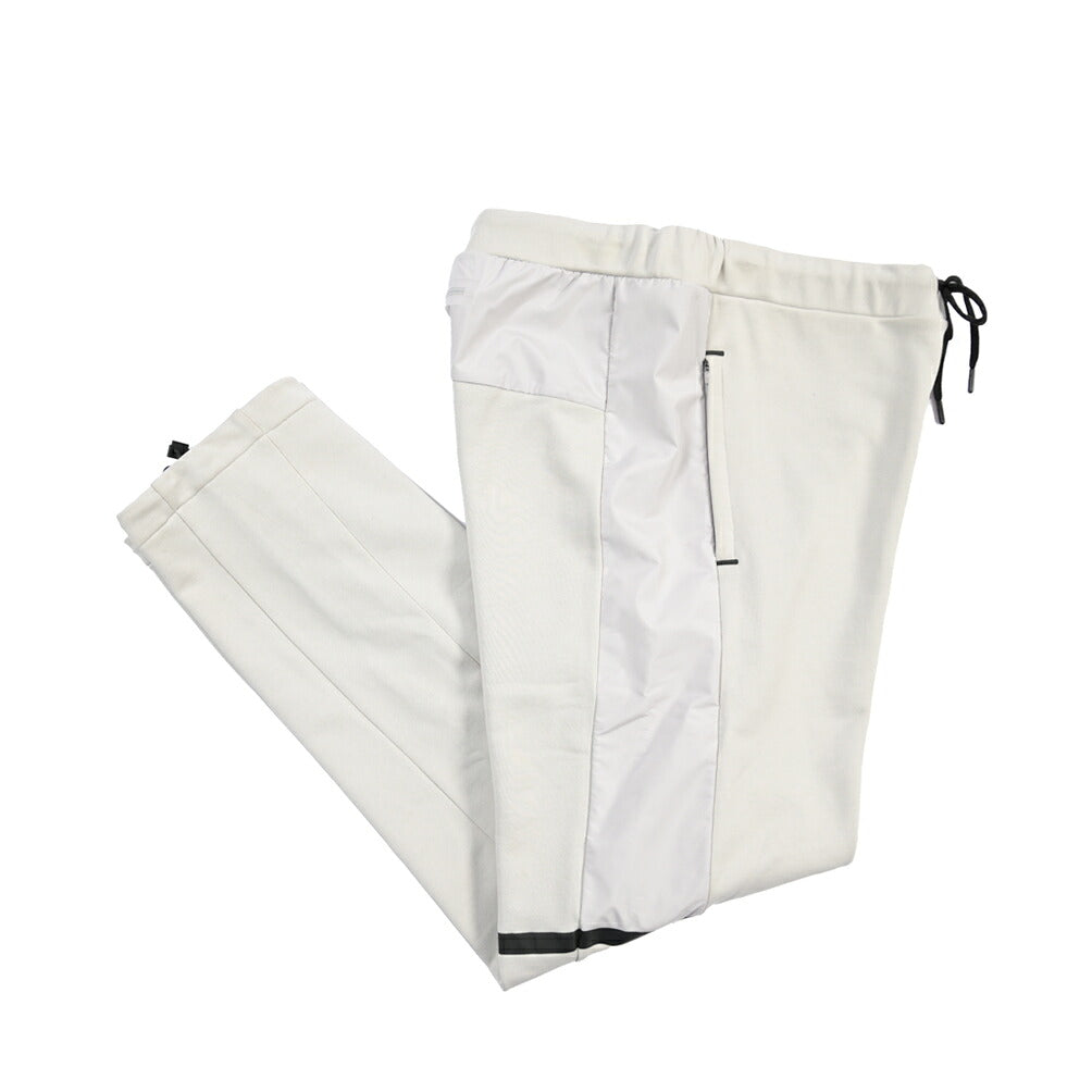 HERNO “Laminar” コットン100% 異素材コンビイージーパンツ