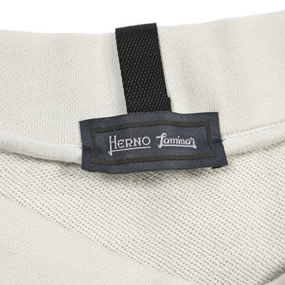 HERNO “Laminar” コットン100% 異素材コンビイージーパンツ